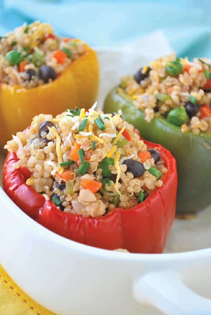 quinoa_stuffed_peppers_online_vertical_72dpi Cancer Prevention Cookbooks