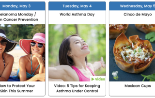 May 2021 Health Observance Calendar