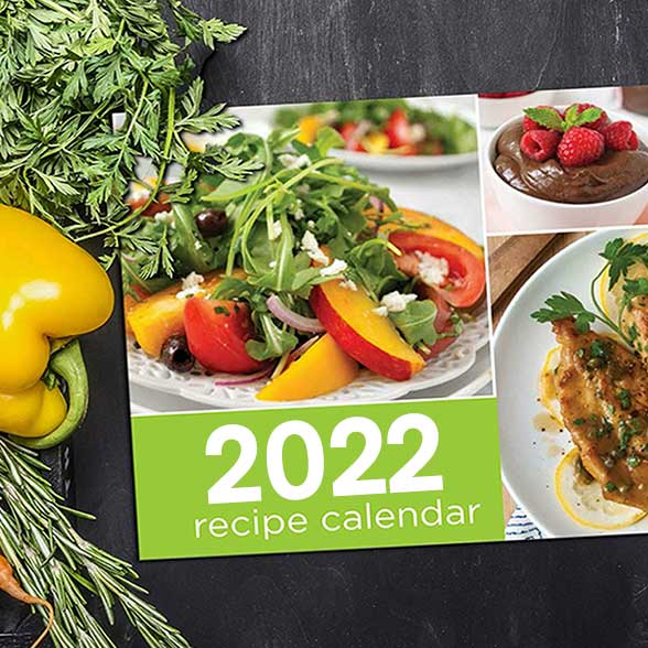 2022 Healthy Recipe Calendar