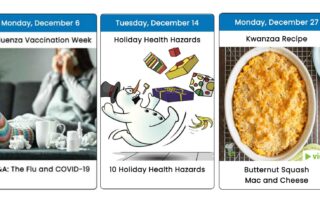 December 2021 Health Observance Calendar