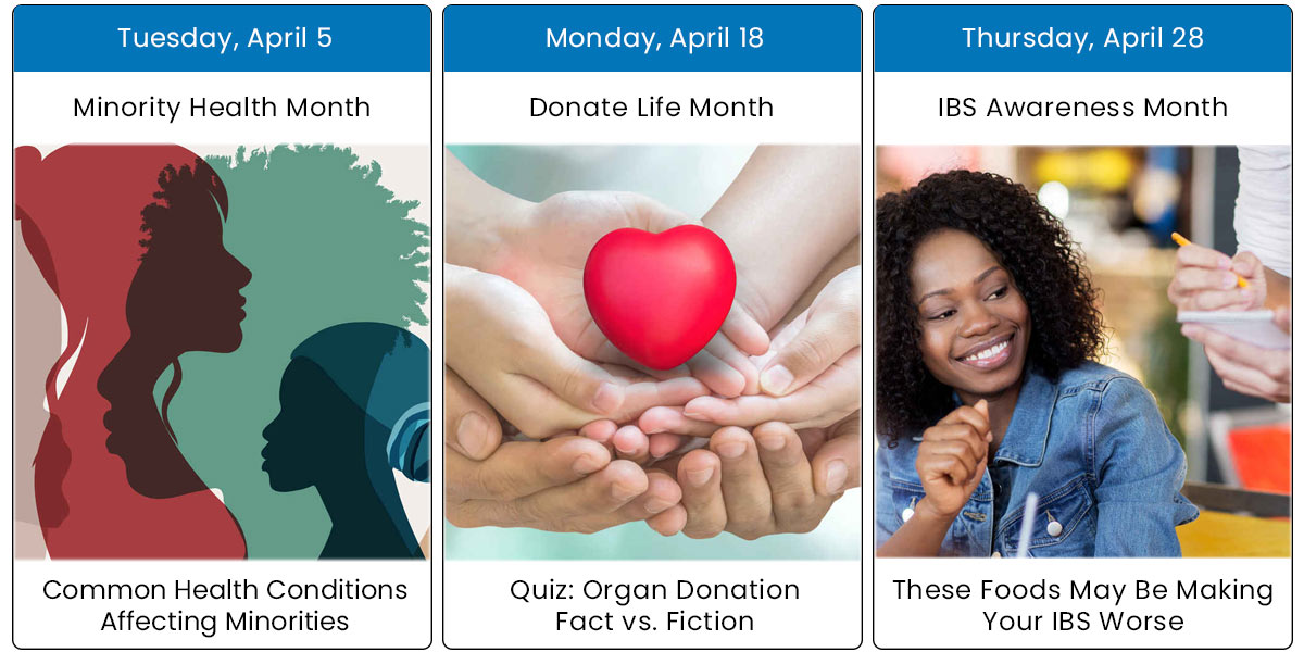 Your April 2022 Health Days Calendar Baldwin Publishing