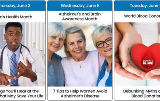 June 2022 Health Days Calendar