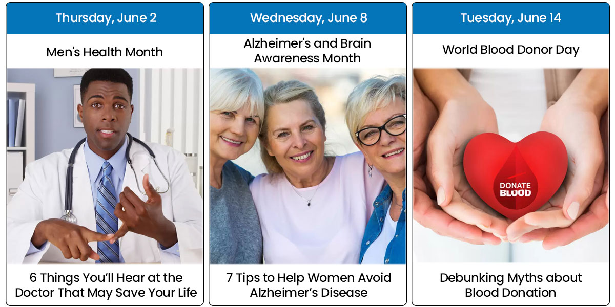 June 2022 Health Days Calendar