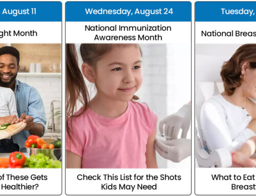 Your August 2022 Health Days Calendar