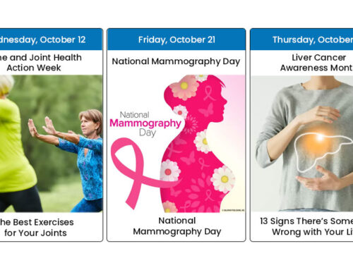 Your October 2022 Health Days Calendar