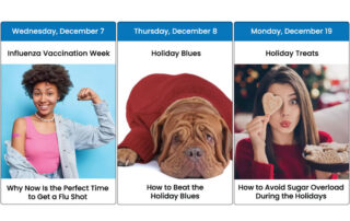 December Health Days Calendar