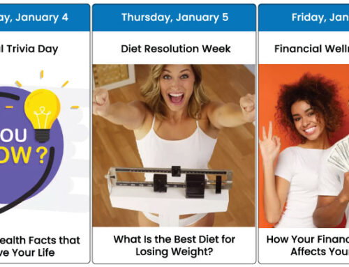Your January 2023 Health Days Calendar
