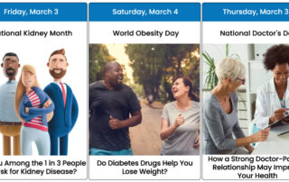 March Health Days Calendar