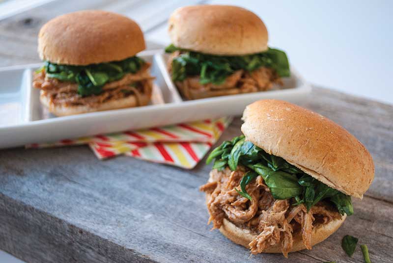 Health eCooks BBQ Pulled Pork Sliders