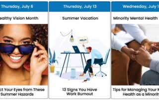 Celebrate July 2023 Health Days Calendar