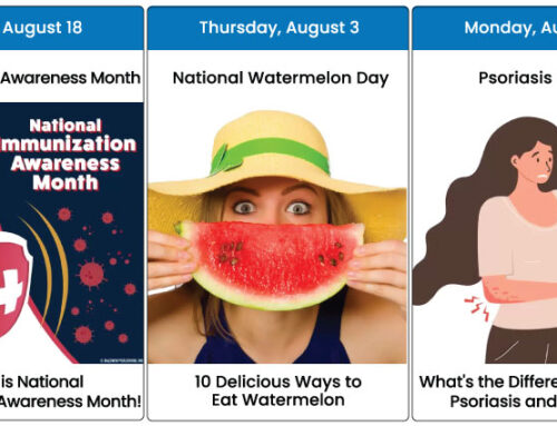 Your August 2023 Health Days Calendar is Here