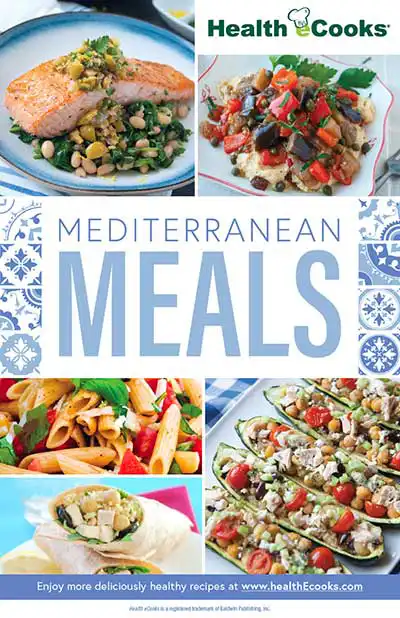 Mediterranean Meals Digital Cookbook Cover