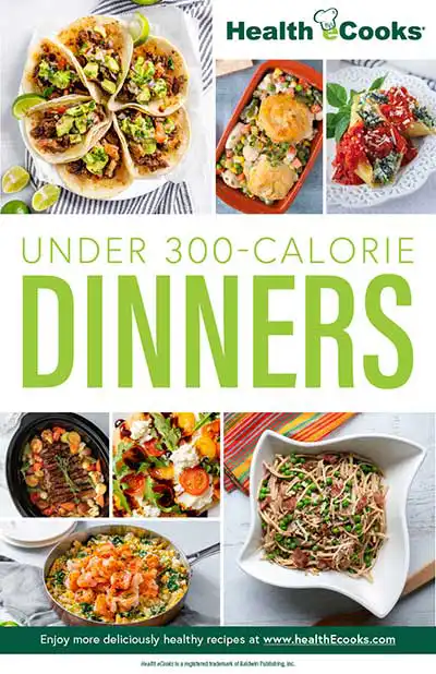 Under 300 Calories Digital Cookbook Cover