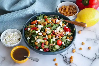 Mediterranean Chopped Salad from Health eCooks