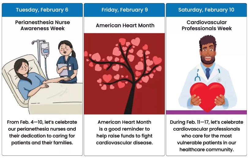 Health Employee Calendar