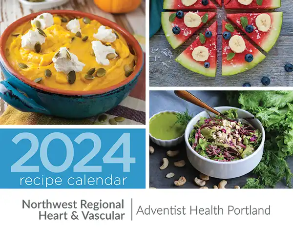 Adventist Healthy Recipes Calendar 2024