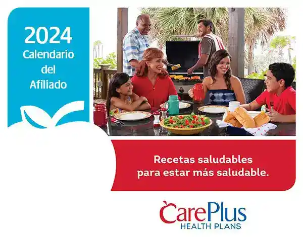 CarePlus Spanish Healthy Recipes Calendar 2024
