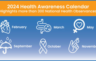 2024 health awareness calendar and content