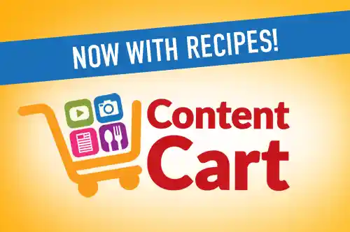 Content Cart now with Recipes