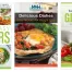 Digital cookbook covers branded for hospitals