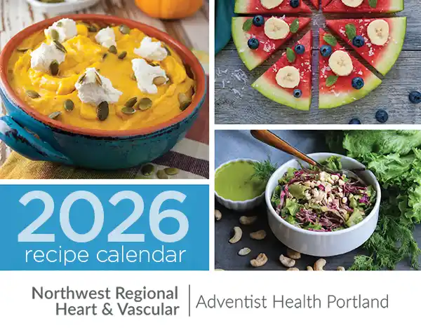 2026 Healthy Recipe Calendar