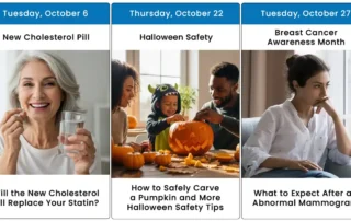 Images and graphics for October 2026 health awareness days